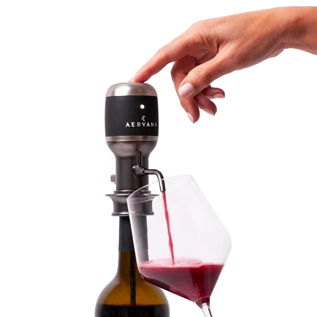 Aeratore elettrico per vino Aervana Select con tubo telescopico