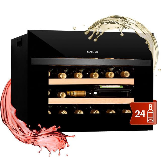Cantinetta da incasso Klarstein, 24 bottiglie