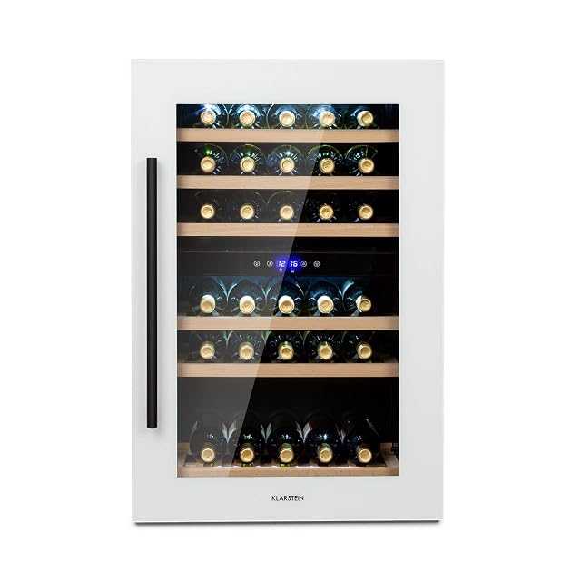 Vinoteca da incasso Klarstein Vinsider Duo Quartz, bianca